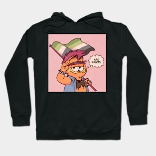 Garfield Pride - Aro rights Hoodie